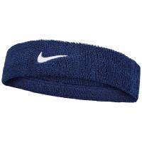 Повязка на голову "NIKE" Swoosh Headband (темно-синий)