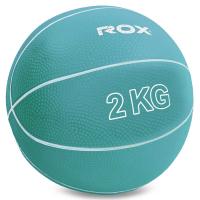 Медбол "ROX" 2 кг (резина)