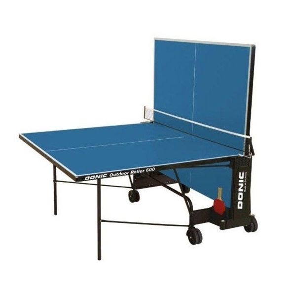 Картинка Теннисный стол "DONIC" Outdoor Roller 600 (синий) от магазина Sport-Power