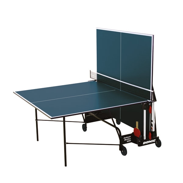 Картинка Теннисный стол "DONIC" Indoor Roller 400 (синий) от магазина Sport-Power