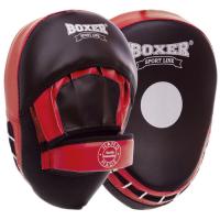 Лапы боксерские "BOXER", гнутые (PVC) (арт. 2013)