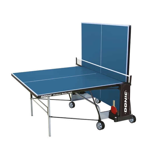 Картинка Теннисный стол "DONIC" Outdoor Roller 800-5 (синий) от магазина Sport-Power