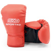 Перчатки боксерские "SPORTKO", 8 ун. (кожвинил, красный)