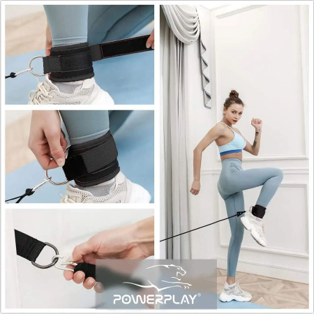 Картинка Манжеты для тяги "PowerPlay" (арт. 3085) от магазина Sport-Power || Зображення Манжети для тяги "PowerPlay" (арт. 3085) від магазину Sport-Power