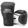 Перчатки боксерские "SPORTKO", 10 ун. (кожвинил, черный)