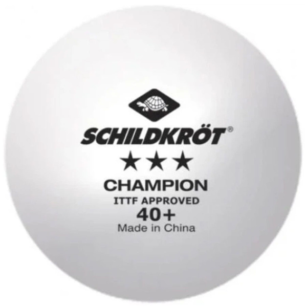 Картинка Набор мячей для настольного тенниса "DONIC" Champion 3-Star 40+ (ITTF) (белый) от магазина Sport-Power