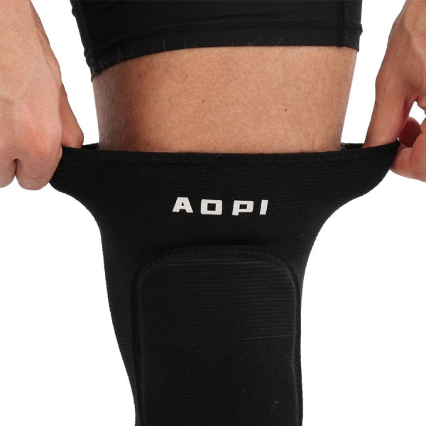 Картинка Наколенники "AOPI" Knee Support (черный) от магазина Sport-Power