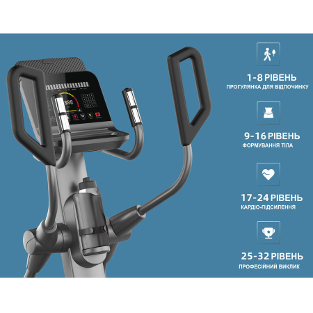 Картинка Орбитрек "FitLogic" E29 от магазина Sport-Power || Зображення Орбітрек "FitLogic" E29 від магазину Sport-Power