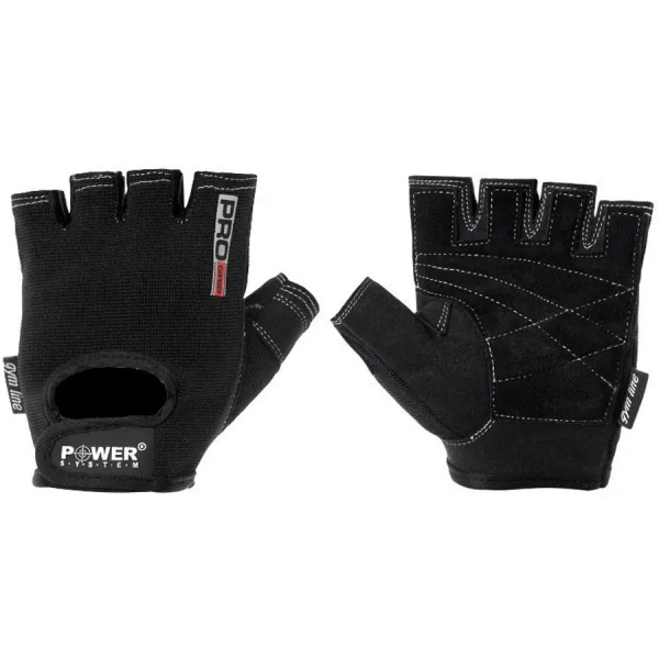 Картинка Перчатки атлетические "POWER SYSTEM" Pro Grip (черный) от магазина Sport-Power