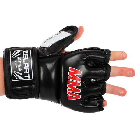 Картинка Перчатки для MMA "ZELART" (PU) от магазина Sport-Power || Зображення Рукавички для MMA "ZELART" (PU) від магазину Sport-Power