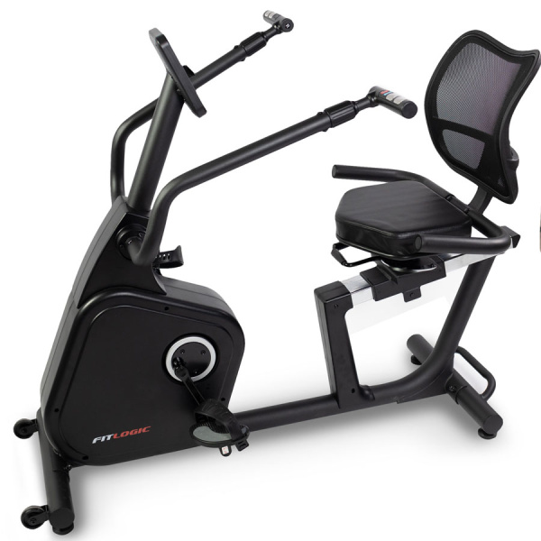 Картинка Велотренажер горизонтальный "FitLogic" B1902R от магазина Sport-Power