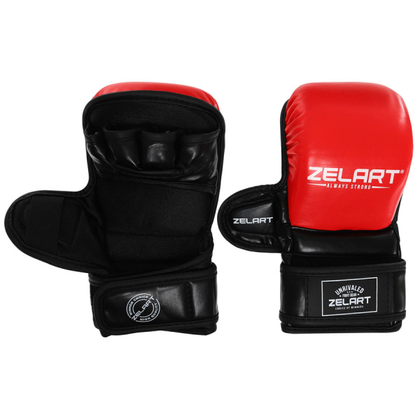 Картинка Перчатки для смешанных единоборств "ZELART" MMA (PU) от магазина Sport-Power