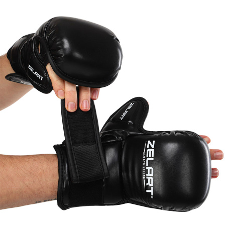 Картинка Перчатки для смешанных единоборств "ZELART" MMA (PU) от магазина Sport-Power || Зображення Рукавички для змішаних єдиноборств "ZELART" MMA (PU) від магазину Sport-Power