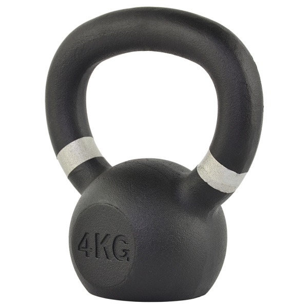 Картинка Гиря "STEIN" 4 кг, для кроссфита Premium (черная) от магазина Sport-Power